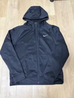 NIKE THERMA-FIT フルジップパーカー ブラック XL