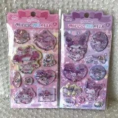 韓国限定 サンリオ ウォーターインシール マイメロ クロミ 2点セット