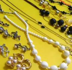 アクセサリー　まとめ売り　プチプラ　昭和レトロ