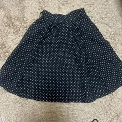 earth music&ecology フレアスカート サイズF ドット柄
