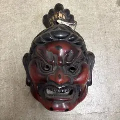 般若 お面 鉄製 鬼面 飾り面 - メルカリ