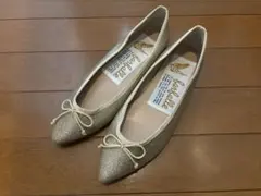 farfalle パンプス グリッター