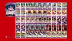 【匿名発送】ワンピースカード 赤紫ロジャー デッキ構築 受け継がれる意志