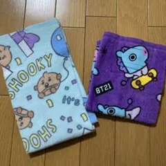 BT21 しまむら タオル セット