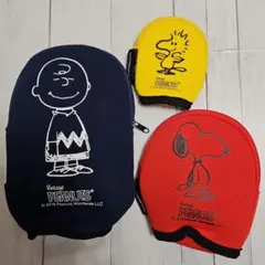 スヌーピー　 ポーチ3点セット　PEANUTS