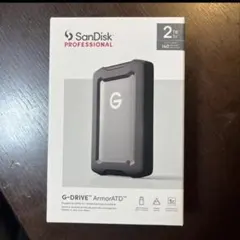 即日発送サンディスクプロフェッショナル G-DRIVE ArmorATD 2TBのサムネイル