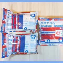 ファミリーマート　大阪万博　関西地区限定　ミャクミャク柄　ソックス＆今治タオル