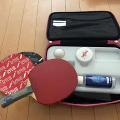 Nittaku・ニッタク 卓球ラケットケース ピンク 卓球ラケットサナリオンS