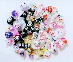 ハローキティ　クロミ　ネイルパーツ　デコパーツ　サンリオ