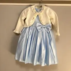 Catherine Cotege キャサリンコテージ 水色 ドレス カーディガン