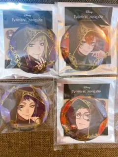 ツイステッドワンダーランド　缶バッジ　メタルカード　まとめ売り