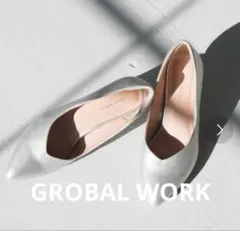 シルバー 合成皮革 パンプス SMALL