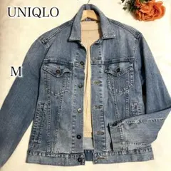 UNIQLO デニムジャケット 3rdタイプ ウォッシュド ライトブルー M