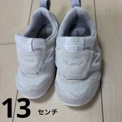 New Balance 313 ホワイト ベビーシューズ