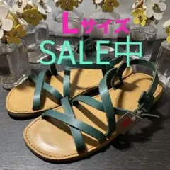 日本製本革レディースリゾートサンダル