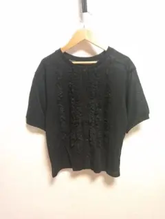 【手洗い可】フロントフリルシアーカーデのサムネイル