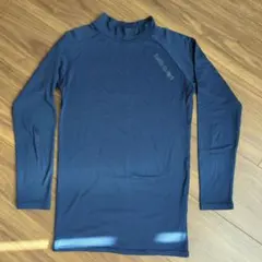 Earls Court ネイビー ハイネック長袖アンダー 起毛