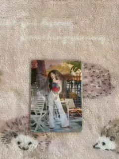 TWICE ジヒョ トレカ レンチキュラー