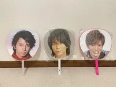 嵐 松本潤 ジャンボうちわ まとめ売り 3枚セット