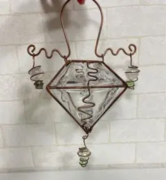 ヴィンテージ　ガラス　花瓶？