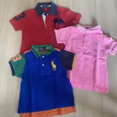 ポロ・ラルフ・ローレン ポロシャツ 3点セット