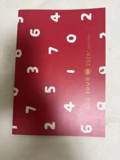 SOU SOU 2026年 壁掛けカレンダー
