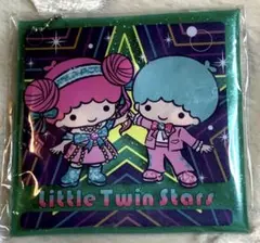 サンリオ　Happyくじ　スクエアポーチ　リトルツインスターズ