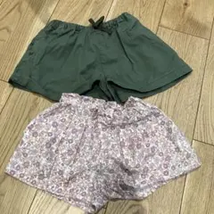 ショートパンツ 2枚セット 110cm