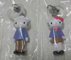 ハローキティあしながめじるしアクセサリー(２点セット)ガチャ