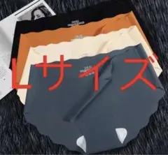 Lサイズ5枚セットレディース ショーツ 無地 シームレスショーツ