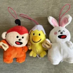 たべっこどうぶつ　マスコットキーホルダー　セット