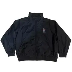 PORT AUTHORITY 企業刺繍 ナイロンジャケット 黒 2XL us