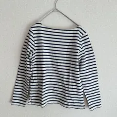 ビームスハート　ボーダー　トップス　長袖　綿100% コットン　カットソー