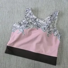 新品未使用 LAVA 【SUKALA】アンティークプリントSセット SUKALA】アンティークプリントレギンス(Sサイズ クリアピンク