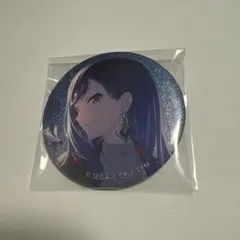 プロセカ　グリッター缶バッジ　白石杏