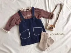 ジャンパースカート サロペット 100cm ブランシェス