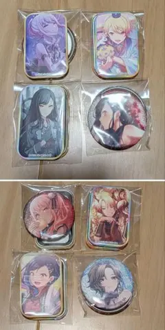 プロセカ　缶バッジ　8個セット