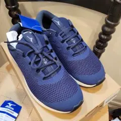 タグ付き ミズノスニーカー ウォーキングシューズ 24.5cm 幅広 EEE