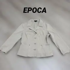 EPOCA ジャケット　テーラード　ベージュ　40 L 春アウター　セレモニー