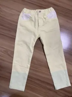 パステルカラー ロングパンツ　any FAM 110 イエロー　春夏のサムネイル