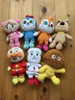 アンパンマン　ぬいぐるみ7種類セット