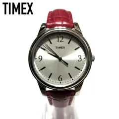 TIMEX タイメックス シルバー ピンクレザー レディース 腕時計のサムネイル
