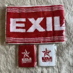 EXILE マフラータオル　リストバンド２点セット　2008年ライブツアー