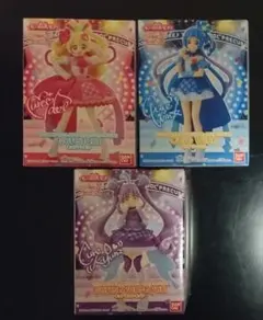 【3個】キミとアイドルプリキュア♪キューティーフィギュア
