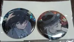 文豪ストレイドッグス 太宰治 中原中也 ホログラム缶バッジ セット