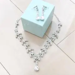 ウエディング ネックレス ピアス