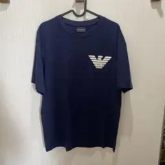 EMPORIO ARMANI Tシャツ ネイビー　着丈はＬサイズ程度のサムネイル