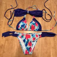 ROXY セパレート水着 Mサイズ マルチカラー