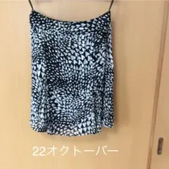 22オクトーバーの膝丈フレアスカートのサムネイル