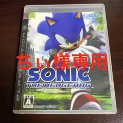 SONIC THE HEDGEHOG (PS3) ちぃ様専用